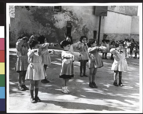 AIU Girls School at Tunis, Tunisia