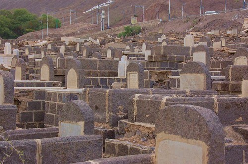 Ma'alla Cemetery at Aden, Yemen