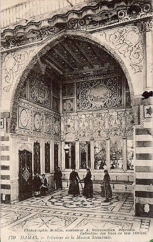 Beit Niyadu (Stambouli) at Damascus, Syria