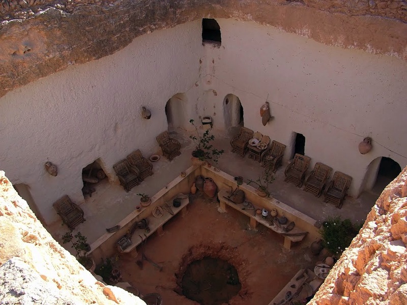 Jewish cave homes at Gharyan, Libya