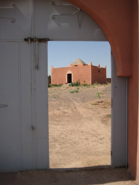 Cemetery at Ouarzazate, Morocco
