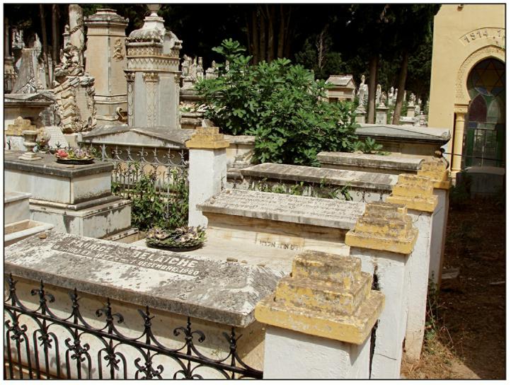 Cemetery at Algiers, Algeria